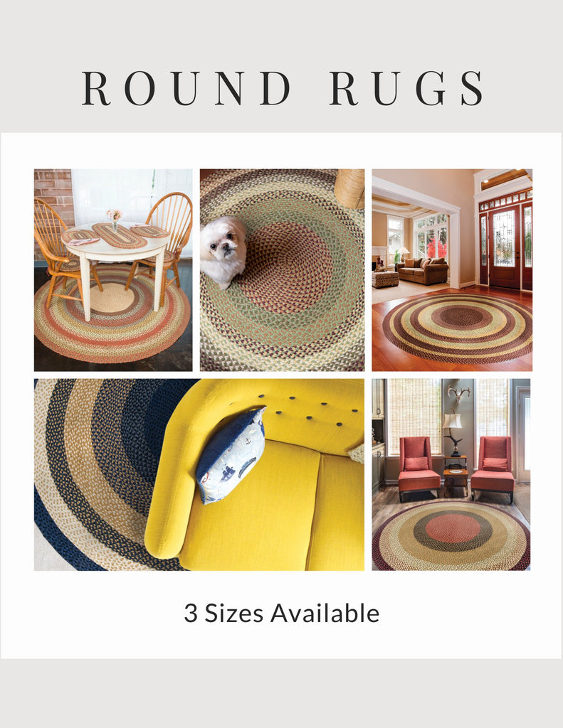 Braided Rugs - Rounds