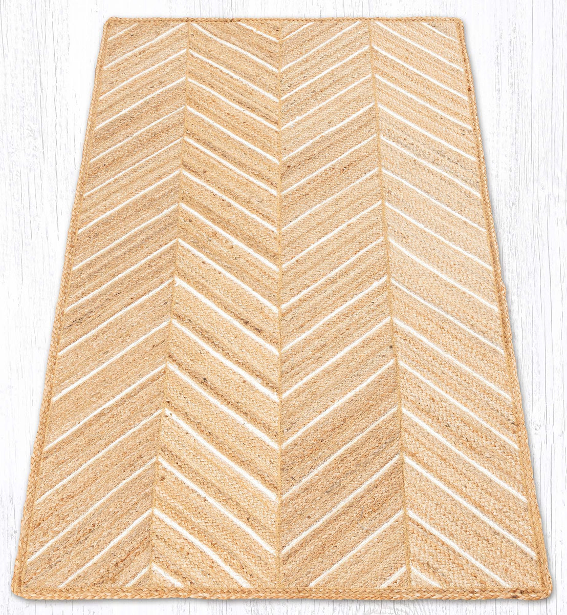 RN10 ZigZag Braided Rug Earth Rugs