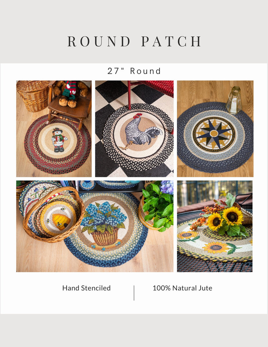 Round Patch – Earth Rugs