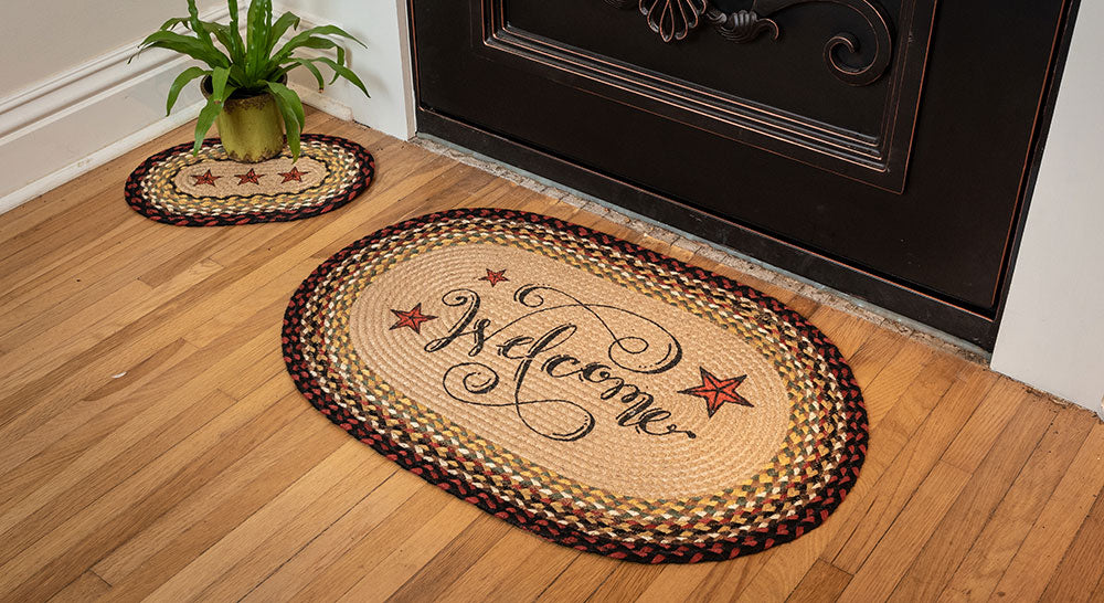 Hand Stenciled Rugs