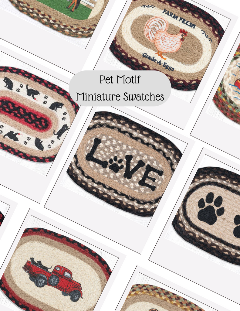 Pet Motif Miniature Swatches