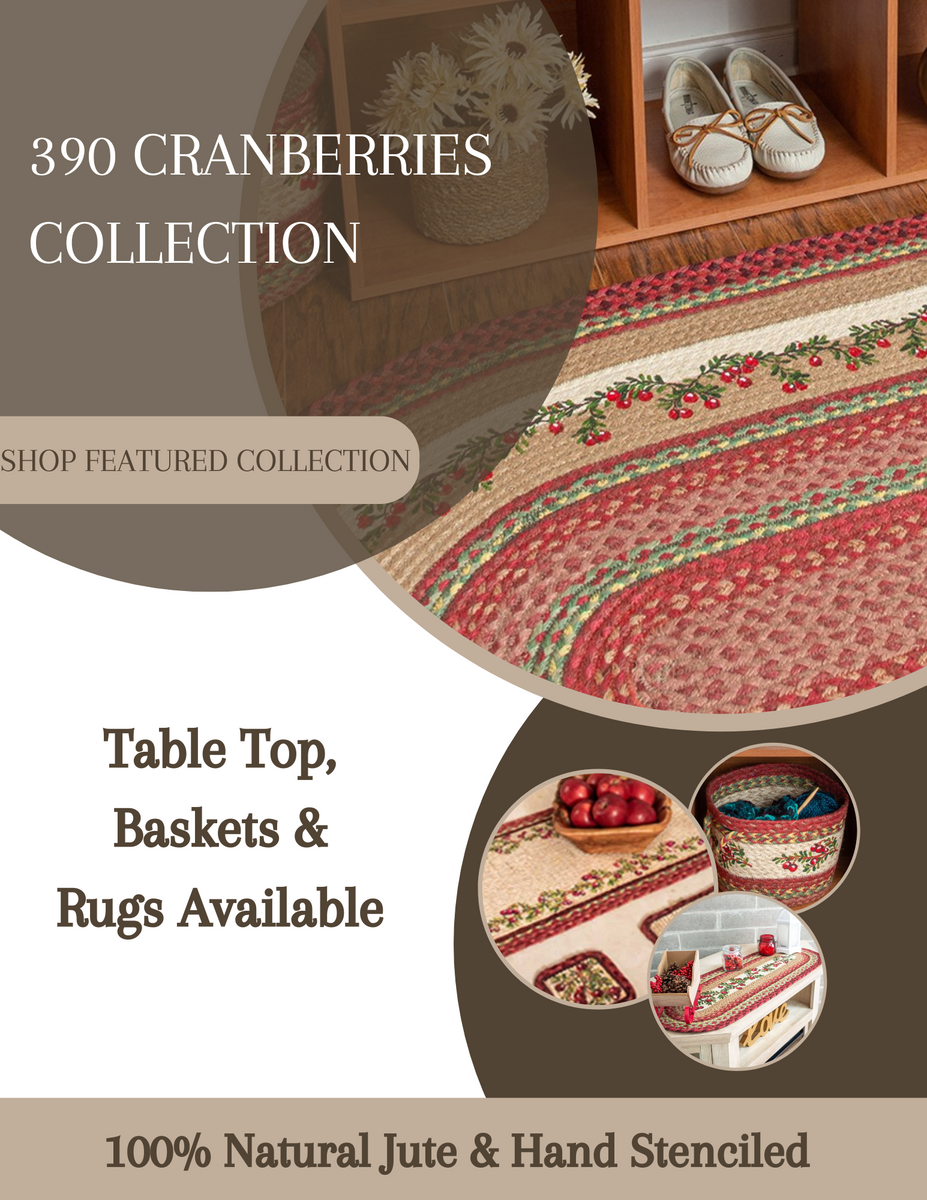 390 Cranberries Collection – Earth Rugs