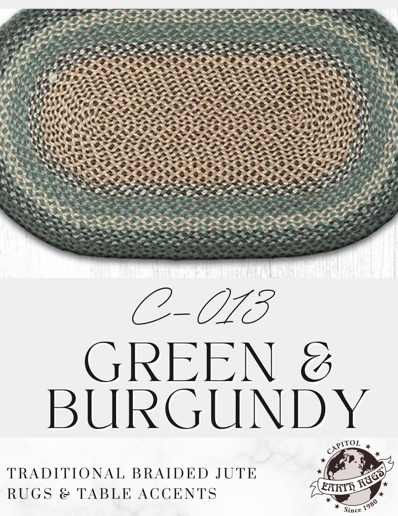C-013 Green/Burgundy
