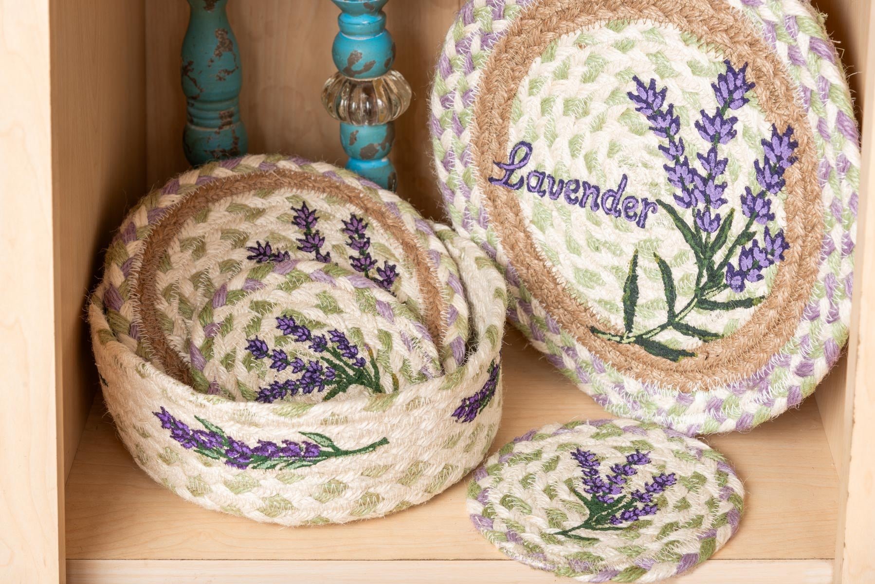 MSPR-611 Lavender Trivet – Earth Rugs