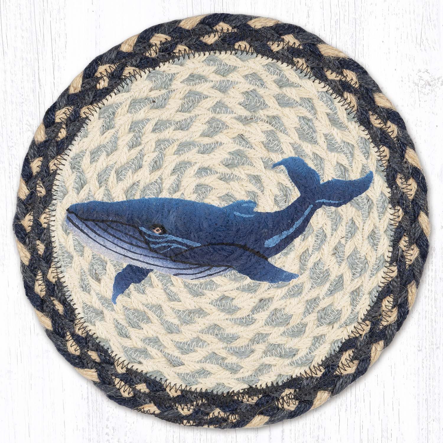 MSPR-868 Blue Whale Trivet – Earth Rugs
