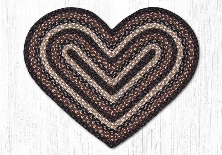 C-313 Mocha/Frappuccino Braided Rug