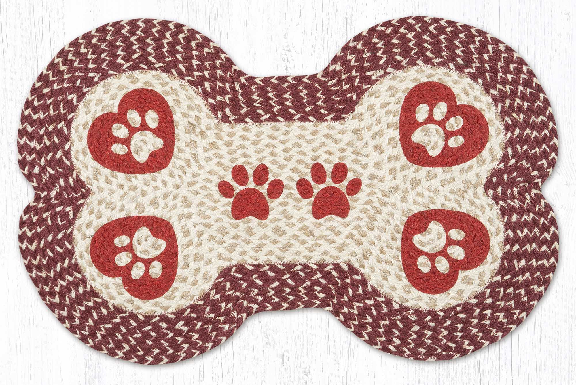 DBP-9-117 Heart Paws – Earth Rugs