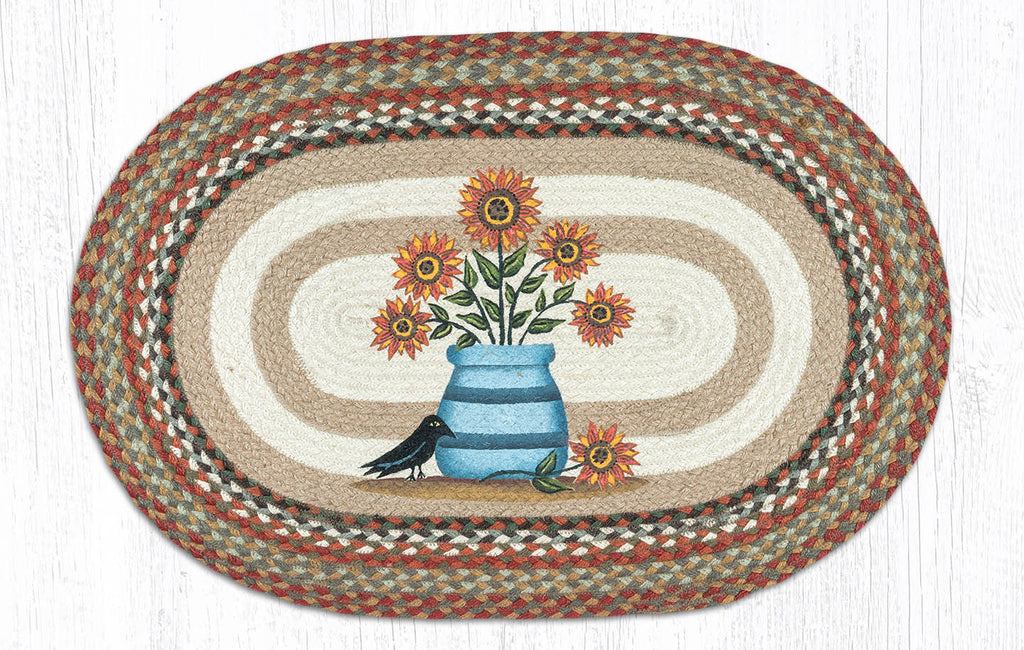 OP-245 20x30 Mermaid Oval Rug