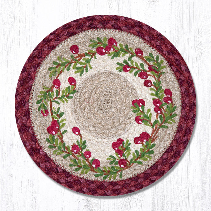 MSPR-390 Cranberries Trivet – Earth Rugs